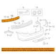thumbnail image 3 of For 11-13 tC Coupe Rear Bumper Reinforcement Impact Bar Crossmember Beam Steel, 3 of 5