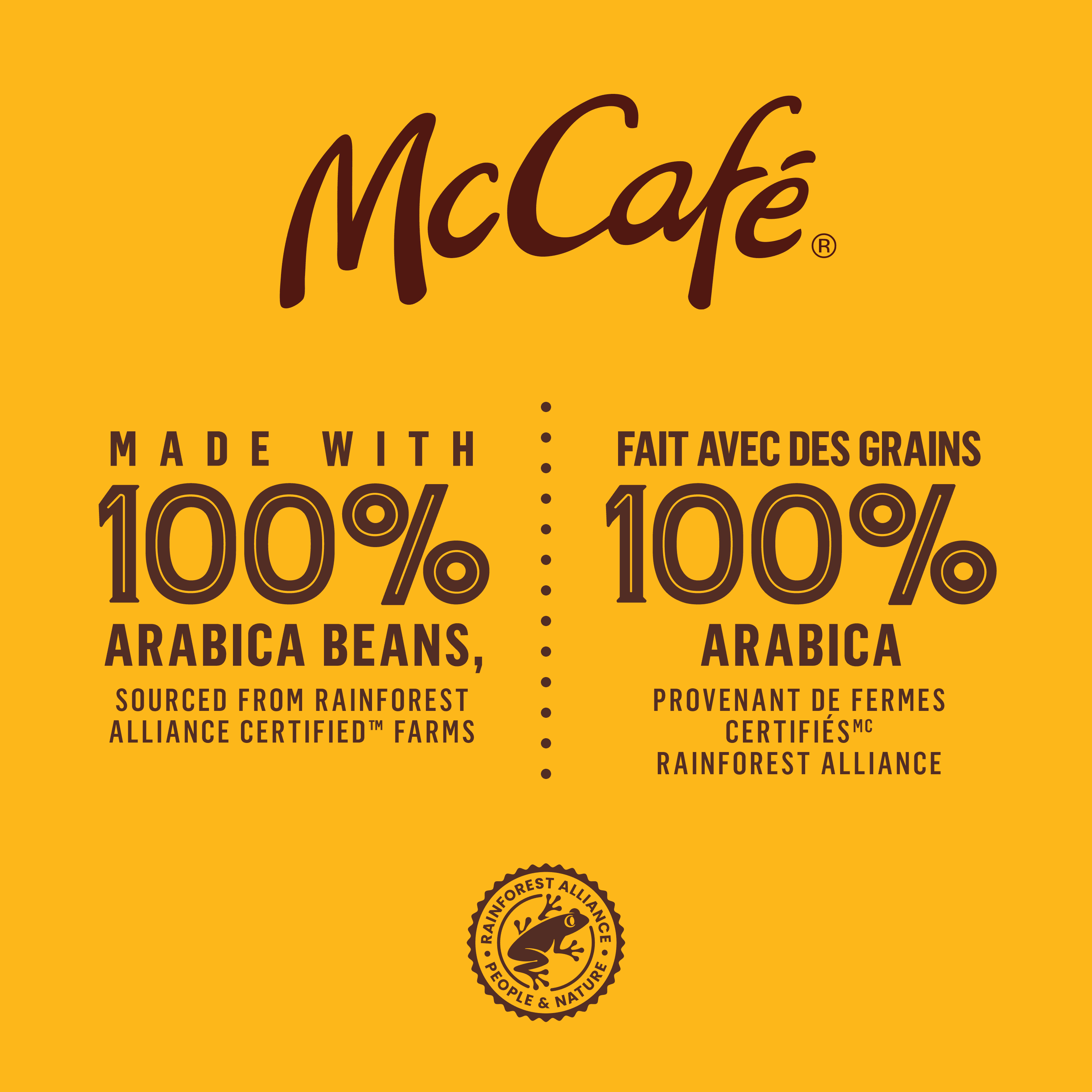 Capsules K-Cup de café de qualité supérieure McCafé, torréfaction mi-foncée Boîte de 12