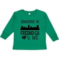 thumbnail image 3 of Inktastic Fresno California Someone Loves Me Skyline Boys or Girls Long Sleeve Toddler T-Shirt, 3 of 5