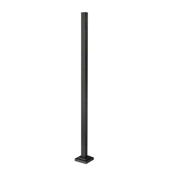 Outdoor Post In Urban Style 9.25 Inches Wide By 96 Inches High Z-Lite 536P-Orb