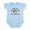 Sky Blue, variant on CafePress - Not Only Am I Cute I'm Bosnian Too Infant Bodysuit - Baby Light Bodysuit, Size Newborn - 24 Months