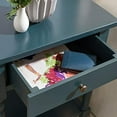thumbnail image 4 of Safavieh Tami Pine Wood End Table in Dark Teal, 4 of 5