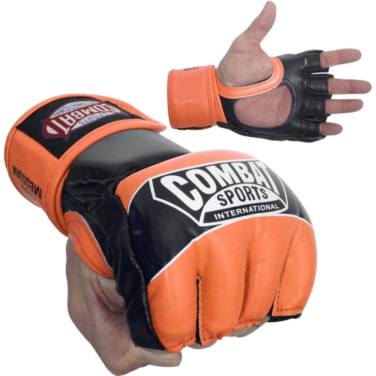 Ringside Combat Sports Style MMA Gloves - Black Youth Medium