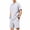 Gray, variant on Zylanna Men's 2 Piece Outfit Sets, Solid Color Elastic Waist Casual Short Sleeve T-Shirt and Shorts Set Crew Neck Loungewear Sets for Daily Wear Brown