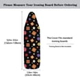 thumbnail image 5 of HELLHERO Ironing Board Covers for Adjustable Elastic Edge Fit 15 x 54 inch Dust - Proof Polyester Fabric Easy Installation Pop Art Colourful Floral, 5 of 5