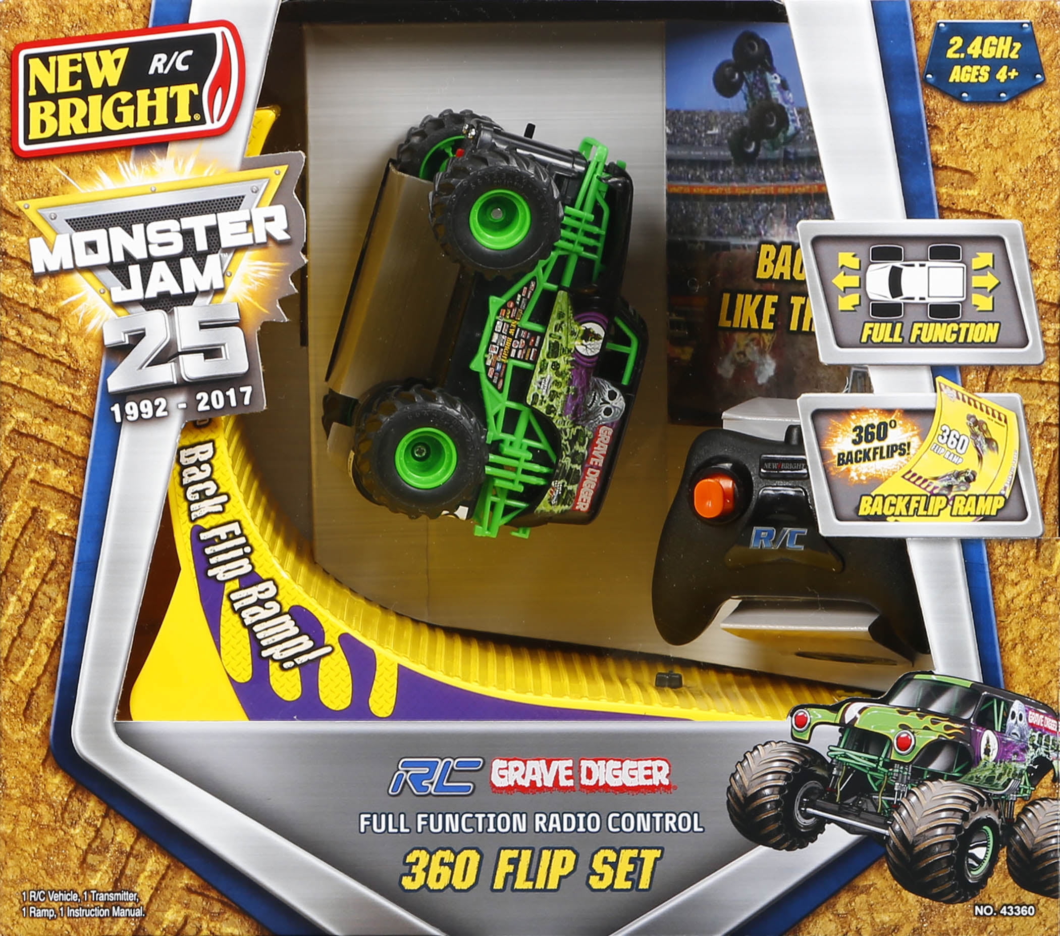 new bright rc monster jam 360 ramp