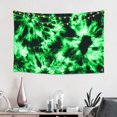 thumbnail image 2 of Easygdp Green Tie Dye Tapestry Wall Hanging, Wall Tapestries for Bedroom Aesthetic Living Room Office Decor 60x40in, 2 of 8