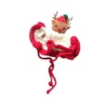 thumbnail image 3 of Sombrero para mascotas, de Navidad, decoración de alces de Navidad, productos suaves y divertidos, gorros para gatitos, disfraz de Navidad para alce navideño Yinane sombrero de gato, 3 of 8