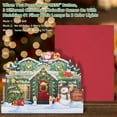 thumbnail image 5 of Christmas Cards with Music and Lights, Pop Up 3D Christmas Tree Card, Greeting Gift Card Inlcudes Envelope, for Your Friends, Children and Family, 5 of 6