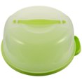 thumbnail image 1 of 1Pc 8 Inch Transparent Plastic Cake Box Portable Baking Box Locking Cake Carrier, 1 of 8
