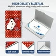 thumbnail image 3 of Hello kitty Business Card Holder/Card Case Professional PU Leather and Stainless Steel Multi Wallet Credit Card ID Card Case/Card Case for Unisex, 3 of 5