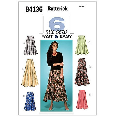 - Butterick Pattern Misses' and Misses' Petite Skirt, (8, 10, 12)