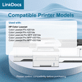 thumbnail image 2 of LinkDocs 210X Yellow Compatible Toner Cartridges (with New Chip) Replacement for HP 210X W2102X Y used with HP Color Laserjet Pro MFP 4301fdw 4301fdn Pro 4201dw 4201dn Series Printer, 2 of 4