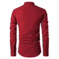 thumbnail image 2 of MensLongSleeveT-shirtZipUpCasualSlimFitStand-collarShirtsTops, 2 of 3