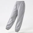 thumbnail image 5 of RMGVDSD Girls Sweatpants Active Jogger Pants Pull On Elastic Waist Casual Track Pants Kids School Sports Pants Relaxed Fit Soft Bottoms 9-12 Years, 5 of 7