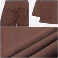 thumbnail image 6 of Sevpuikl Women High Waist Bootcut Flaring Leggings Butt Lifting Tummy Control Solid Color for Yoga Dancing Fitness(Brown,M), 6 of 7