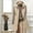 Khaki, variant on LSLJS Vests for Women, Fashion Women Winter Warm Hooded Wadded Jacket Style Lightweight Down Coat Jacket, Women's Outerwear Vests