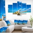 thumbnail image 1 of Deadwood sur Plage de Sable Blanc - Impression sur Toile, 1 of 3