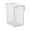 B, variant on Mesh Hanging Stationery Holder Metal Cubicle Pen Organizer Square Desk Makeup Brushes Storage Caddy for Home Office Bathroom Workers Students Classroom Reception