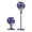 Purple, variant on USB Rechargeable Floor Fan, Purple Oscillating Quiet Cooling Fan, Adjustable rate Standing Fan, Portable Low Noise Air Circulator for Home Bedroom Office Outdoor Camping Summer Use
