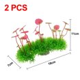 thumbnail image 2 of 2 piezas para decoración de peceras, plantas de plástico para peceras, decoración de plantas de plástico para peceras., 2 of 5