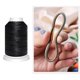 thumbnail image 5 of Hilo encerado 1.0 mm Macarena para coser cuero Negro, 5 of 8