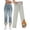 Grey, variant on TIANZEN Women's Lined Jeans Women High Waisted Straight Leg Jeans Winter Lined Jean Pants Tall Mens Thermal Underwear Wool Thermal Underwear Men