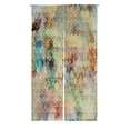 thumbnail image 1 of EREHome cubes Géométrique Japonais Noren Rideau Porte Porte Fenêtre Traitement Rideaux Coton Lin Rideau Taille 85x150 cm, 1 of 1