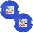 thumbnail image 1 of Superio Round Avalanche Snow Saucer Sled, 26" Blue (2 Pack), 1 of 5