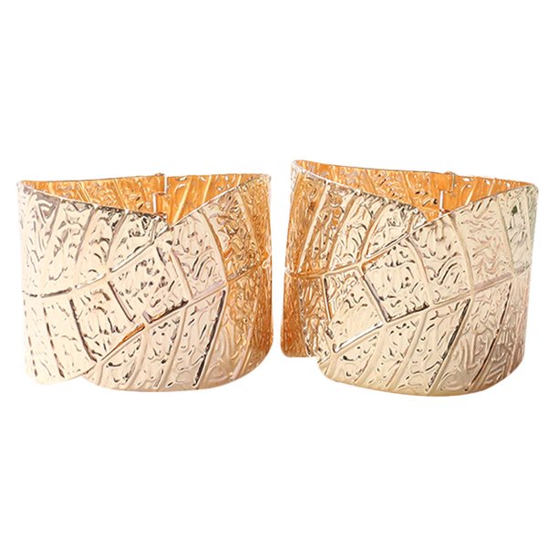 BRIGHTFUFU 2 piezas de hebillas decorativas de aleación para cortinas con forma de hoja