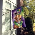 thumbnail image 2 of Nova Scotia Duck Tolling Retriever King of Mardi Gras House Flag 28 in x 40 in, 2 of 7