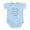 Sky Blue, variant on CafePress - Of Course I'M Cute Body Suit - Baby Light Bodysuit, Size Newborn - 24 Months
