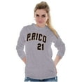 thumbnail image 4 of Puerto Rico Baseball Game Player 21 Long Sleeve TShirt Men Women Brisco Brands S, 4 of 5