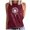 Wine, variant on XMMSWDLA Sunflower Flower Tank Top Women Meditation Yoga Shirts Casual Workout Muscle Tank Top Summer Sleeveless Graphic Tees Vest Green Summer Tank Tops Women
