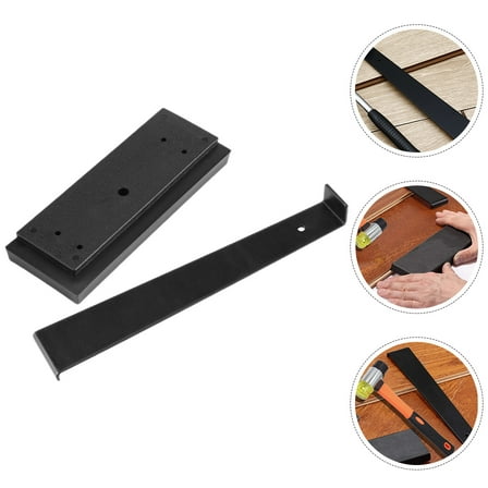 HAKIDZEL Vinyl Flooring Tools Pull Bar Black Steel 1 Set