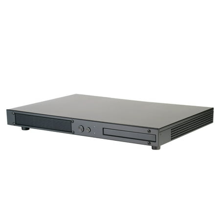 Silver Stone Technologies PT12B Thin Mini-ITX Media Center for Intel DH61AG Mother Board with Slim ODD Bay Case - (Best Slim Mini Itx Case)
