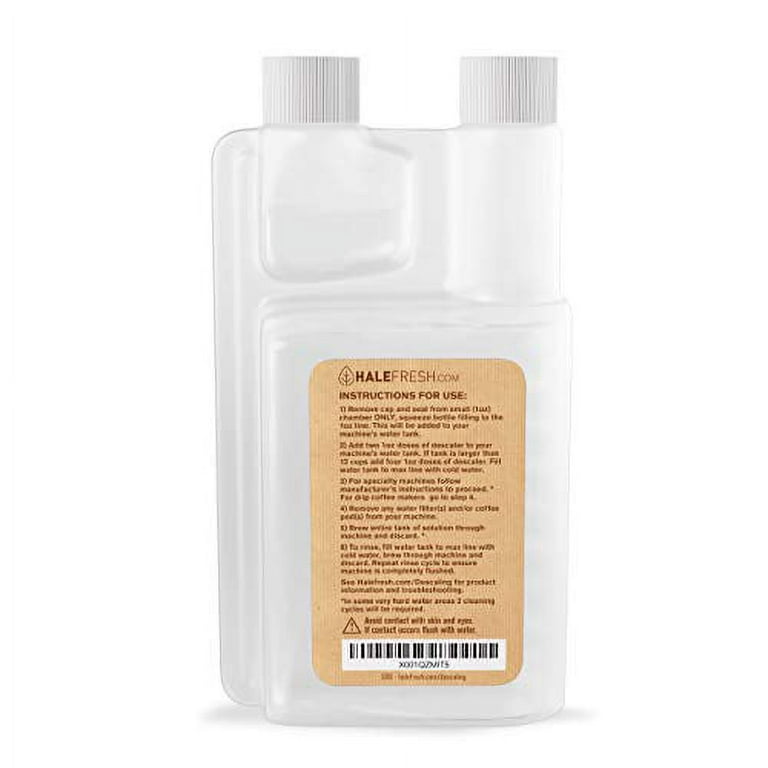 descaling solution coffee maker cleaner - simple all natural 8