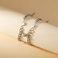 thumbnail image 5 of Happy date Magnetic Couple Bracelets Set Heart Magnetic Bracelets For Couples Stainless Steel Couple Bracelets Cuban Chain Bracelets, 5 of 7