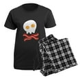 thumbnail image 5 of CafePress - Bacon And Eggs Skull Women's Dark Pajamas - Women's Short Sleeve Print T-Shirt and Pants Dark Cotton Pajama Set, 5 of 7