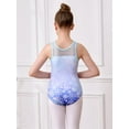 thumbnail image 6 of Asoul Two Piece Gymnastics Leotards for Girls with Skirt Sleeveless Ballet Dance Dress Outfit 4-10 Years, 6 of 8