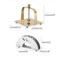thumbnail image 3 of Necvior Stainless Steel Napkin Holder Freestanding Paper Napkin Tissue Dispenser for Home Ktchen Countertop Dining Table Napkin, 3 of 18