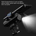 thumbnail image 4 of up to 65% off karymi USB Rechargeable Headlights Mobile Phone Mount Horn Lights LED Bike Headlight 3 Modes Easy to Install Cycling Front Lamp Gifts for Men Weekly flyer Weekly flyer, 4 of 8