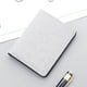 thumbnail image 3 of Cartera de Lona Sunnimix para hombre Titular de Dinero Corto con bolsillo para Monedas Gris blanco, 3 of 8
