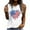 1-White, variant on Fourth of July Clothes,Women Summer Work Sleeveless Tank Tops,Usa American Patriotic Flag Red White Blue Shirt Round Neck,Trendy Clothes,Beach Vacation Blouses,Ropa Mujer Moderna,White 2X