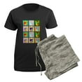 thumbnail image 5 of CafePress - Australian Cattle Dog Pop Art Women's Dark Pajamas - Women's Short Sleeve Print T-Shirt and Pants Dark Cotton Pajama Set, 5 of 7