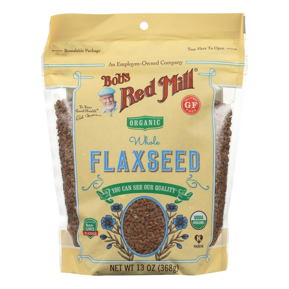 Bob’S Red Mill Organic Whole Flaxseed, 13 Oz