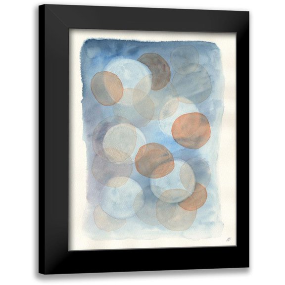 Lee, Judson 12x14 Black Modern Framed Museum Art Print Titled - Many Moon