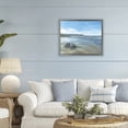 thumbnail image 2 of Stupell Industries Jutting Rock on Shore Gray Framed Floater Canvas Wall Art design by Georgie Harrison, 17 x 21, 2 of 9