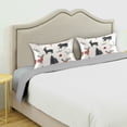 thumbnail image 3 of Yayeee Pillowcase Queen Size Set of 2 Satin Wrinkle Resistant Pillow Case, Christmas Plaid Deer, 3 of 8