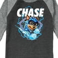 thumbnail image 3 of Paw Patrol The Movie - Chase Lightning - Toddler & Youth Raglan Graphic T-Shirt, 3 of 7